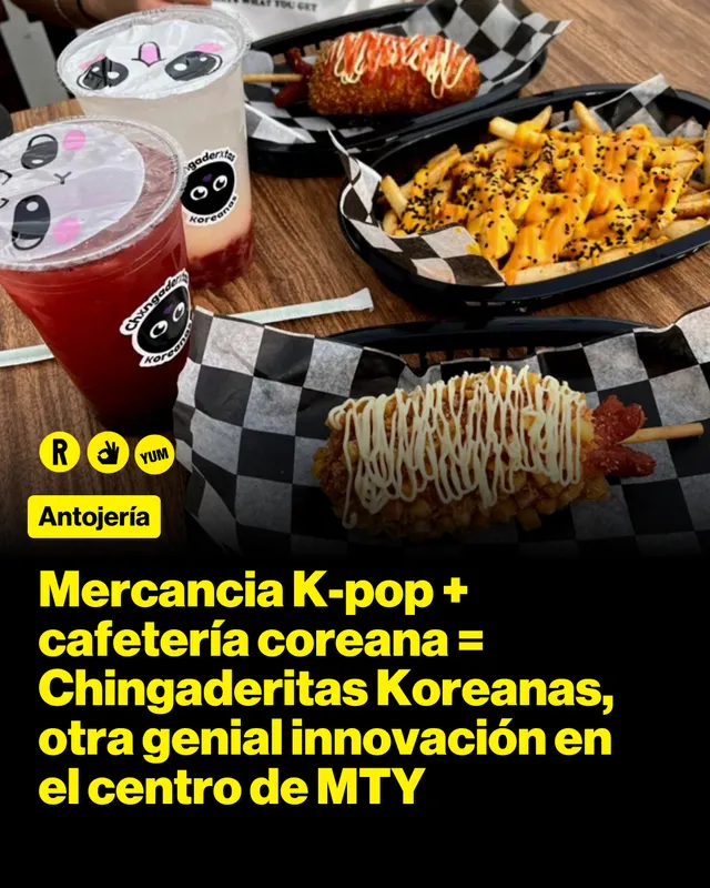 Mercancía K-pop + cafetería coreana = Chingaderitas Koreanas, otra genial innovación en el centro de MTY