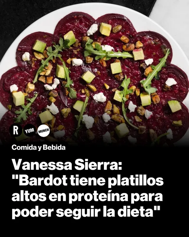 Vanessa Sierra: "Bardot tiene platillos altos en proteína para poder seguir la dieta"