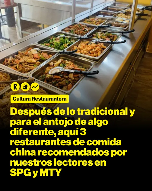 Después de lo tradicional y para el antojo de algo diferente, aquí 3 restaurantes de comida china recomendados por nuestros lectores en SPG y MTY
