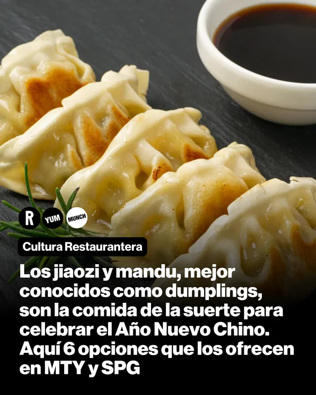 Los jiaozi y mandu, mejor conocidos como dumplings, son la comida de la suerte para celebrar el Año Nuevo Chino. Aquí 6 opciones que los ofrecen en MTY y SPG 