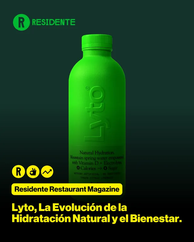 La buena salud no solo es hacer ejercicio, también es consumir productos balanceados. En portada: Lyto, la evolución de la hidratación natural y el bienestar
