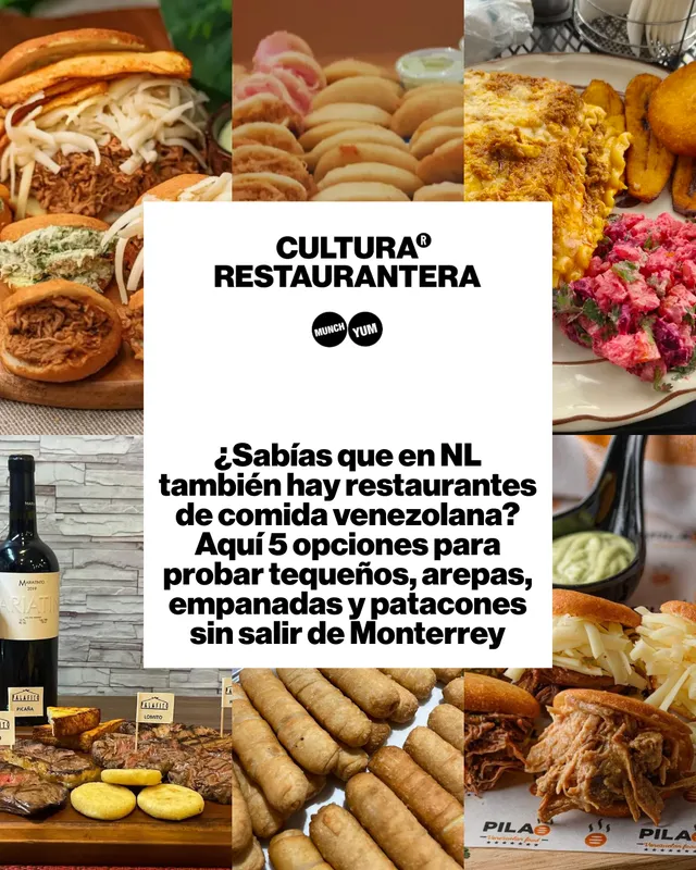 ¿Sabías que en NL también hay restaurantes de comida venezolana? Aquí 5 opciones para probar tequeños, arepas, empanadas y patacones sin salir de Monterrey