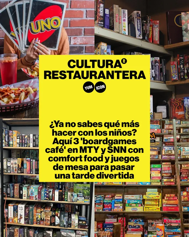 ¿Ya no sabes qué más hacer con los niños? Aquí 3 'boardgames café' en MTY y SNN con comfort food y juegos de mesa para pasar una tarde divertida