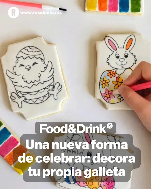 Una nueva actividad para celebrar Pascua o cualquier evento: decorar tu propia galleta con acuarelas o mangas de betún. Aquí 3 opciones en SPG que la ofrecen