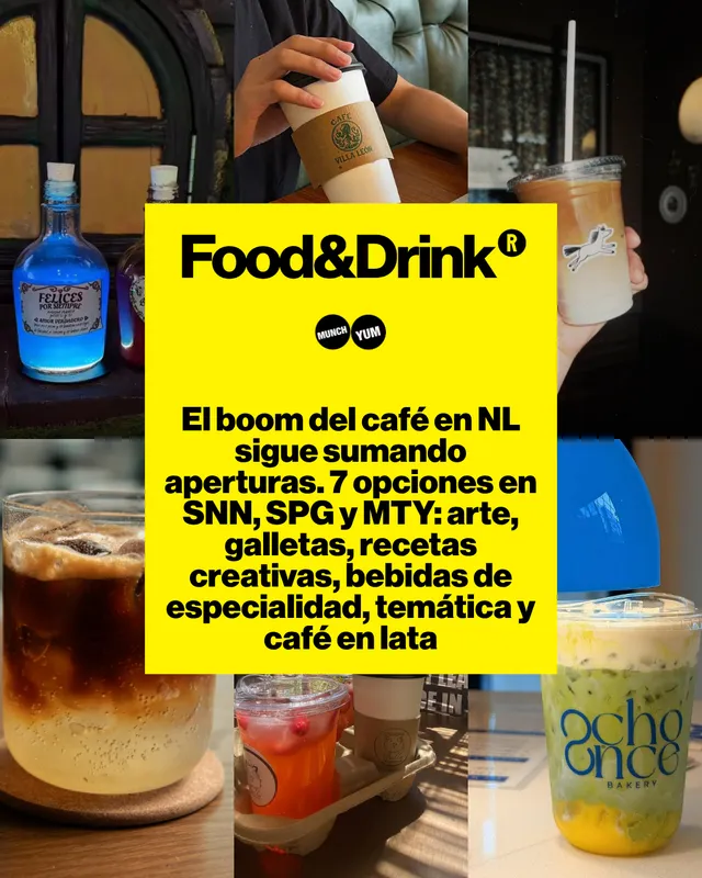 El boom del café en NL sigue sumando aperturas. 7 opciones en SNN, SPG y MTY: arte, galletas, recetas creativas, bebidas de especialidad, temática y café en lata 