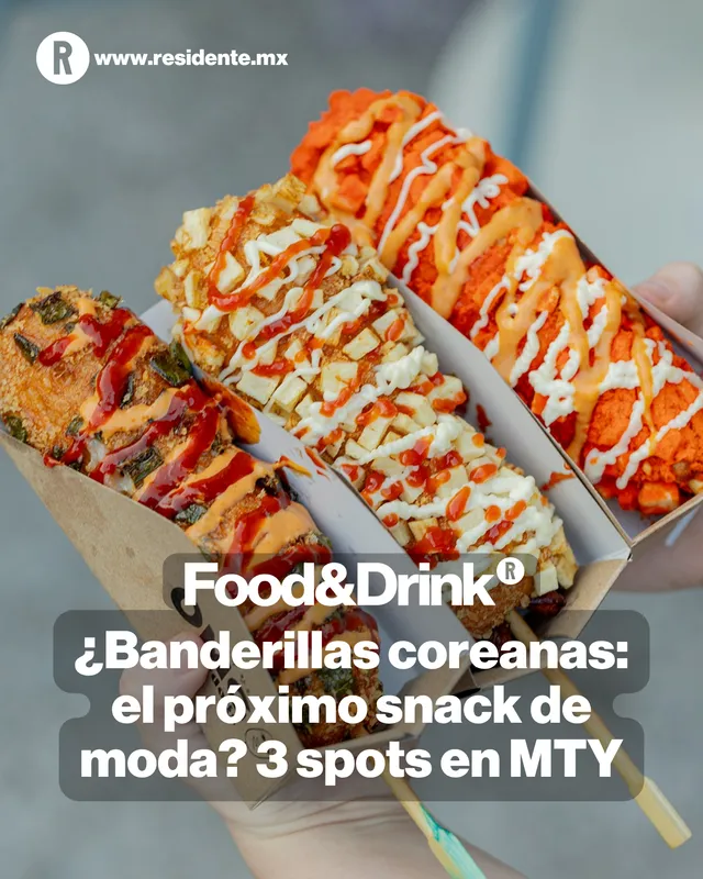 ¿Será que las banderillas coreanas se convierten en el próximo snack de moda? Aquí 3 puestos nuevos que las ofrecen en Cumbres y Monterrey