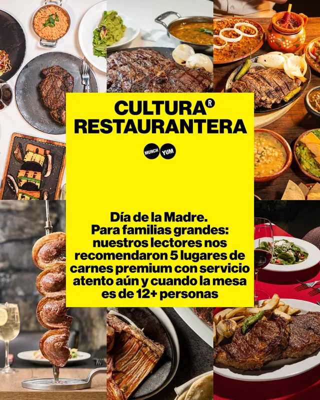 Cinco restaurantes premium de carne con servicio atento aún y cuando la mesa es de 12+ personas alrededor de Monterrey