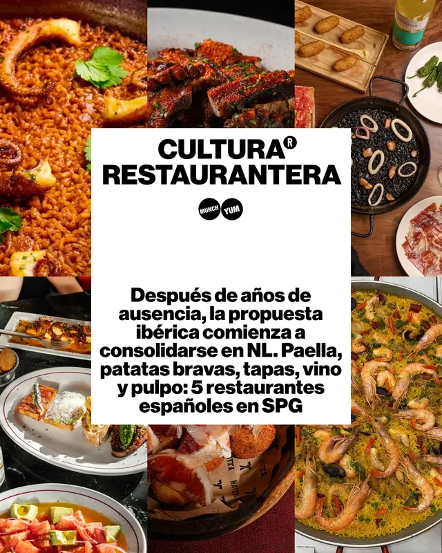 Después de años de ausencia, la propuesta ibérica comienza a consolidarse en NL. Paella, patatas bravas, tapas, vino y pulpo: 5 restaurantes españoles en SPG