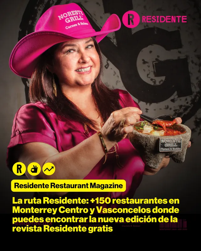 La ruta Residente: +150 restaurantes en Monterrey Centro y Vasconcelos donde puedes encontrar la nueva edición de la revista Residente gratis
