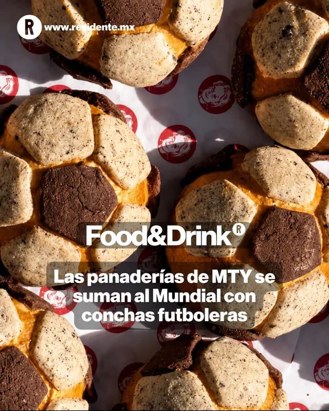 Las panaderías de MTY se suman al Mundial con conchas futboleras