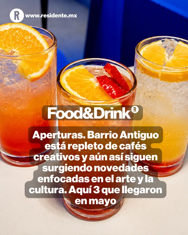 Aperturas. Barrio Antiguo está repleto de cafés creativos y aún así siguen surgiendo novedades enfocadas en el arte y la cultura. Aquí  3 que llegaron en mayo