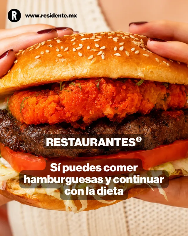 "Sí puedes comer hamburguesas y continuar con la dieta" Vanessa Sierra y sus recomendaciones en The Cheesecake Factory