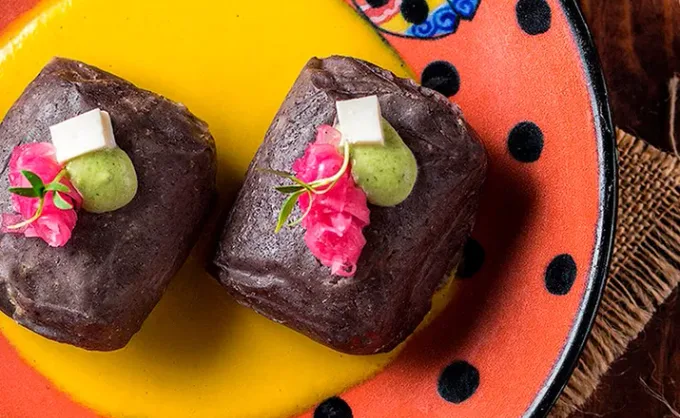Tamal de queso de cabra, una de las aportaciones recientes más importantes al acervo gastronómico norestense