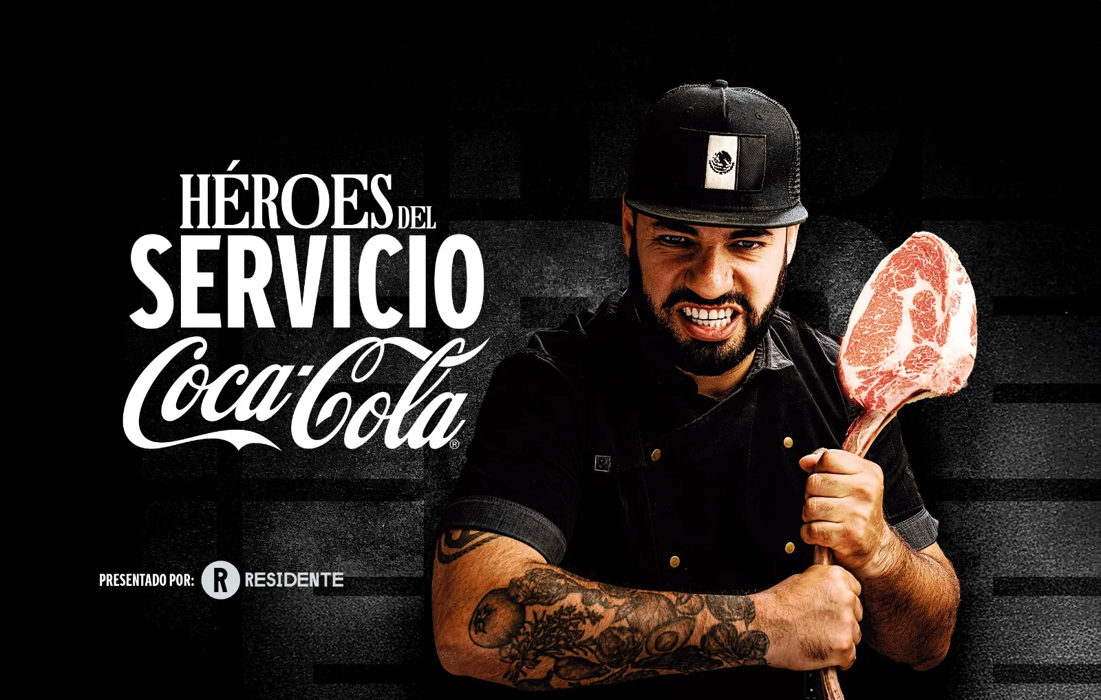 Se inaugura la séptima edición de la exposición de fotografía gastronómica de Residente: "Héroes del servicio Coca-Cola"