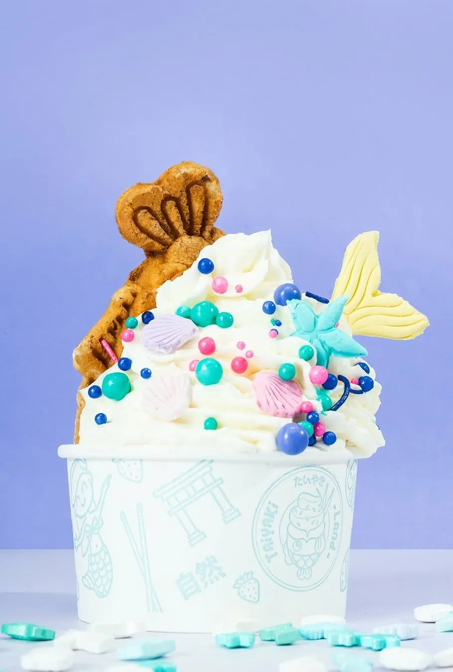 Taiyaki Land: helados con carbón activado, brillantina o taiyaki en forma de sirena, dinosaurio o unicornio. Creatividad e innovación en Concordia, APO