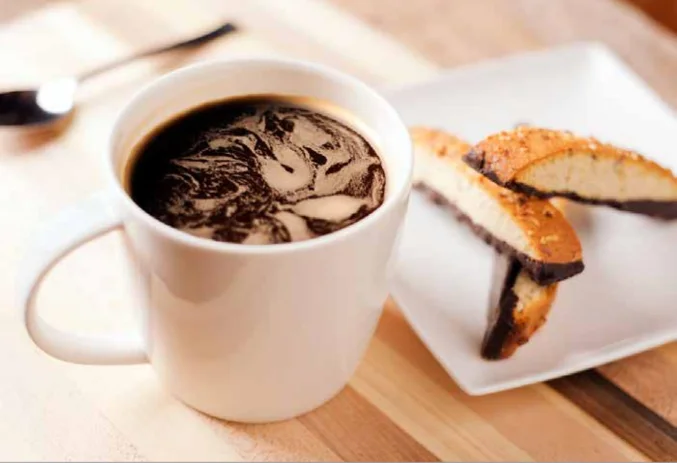 El café fresco