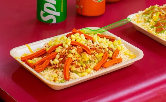 Infografía. Elotes preparados, nachos, tostitos, aguas frescas y hasta fresas con crema. Aquí 7 opciones de snacks en Monterrey Sur. ¿Ya los probaste? - Zona Tec, Nuevo León
