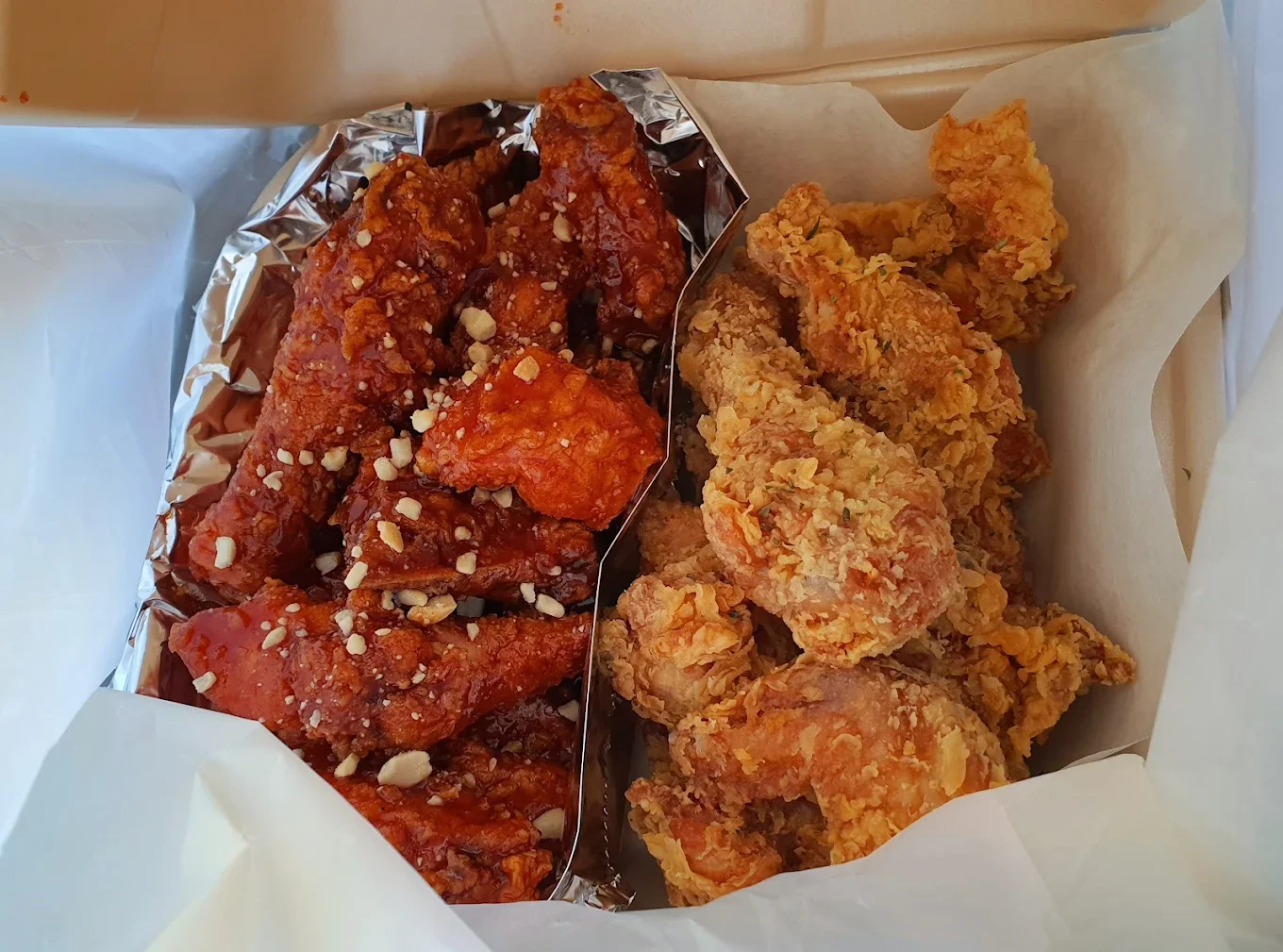 Tres restaurantes con pollo frito coreano auténtico en APO