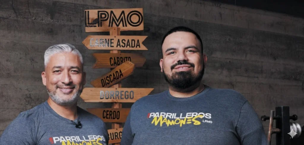 Eder y Charlie: Los rostros detrás de Los Parrilleros y la pasión por el fuego