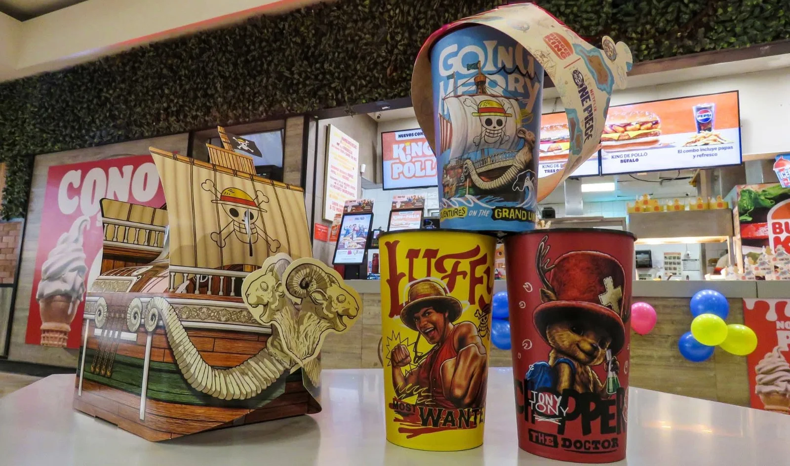 Rumbo a la Grand Line: con el estreno de la segunda temporada de One Piece llegaron productos especiales a dos restaurantes de NL. Ojalá hubieran más