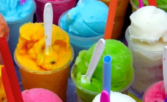 Ruta de mercados. Churubusco, anteriormente "Puente del Papa", el popular por vender herramientas y comida de todo tipo: elotes, carnitas, nieve, aguas, tacos y más 