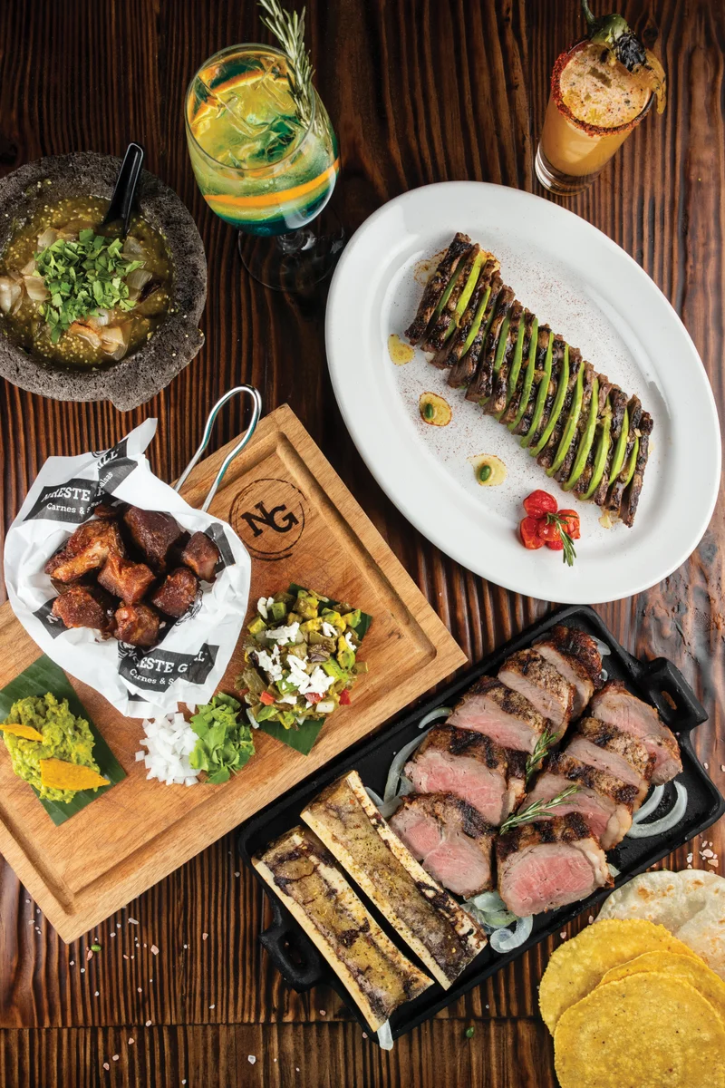Desde 2008, Noreste Grill se consolidó como una opción familiar en NL: platillos para compartir, salsas personalizadas y mesas para grupos grandes — Gastronomía en Monterrey, Nuevo León