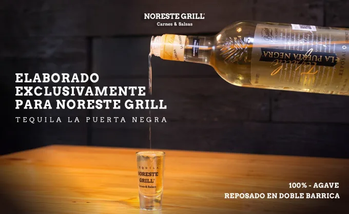 Especial. Elaborado en los Altos de Jalisco y reposado durante meses, el tequila "La Puerta Negra" de Noreste Grill es ejemplo de herencia y tradición mexicana