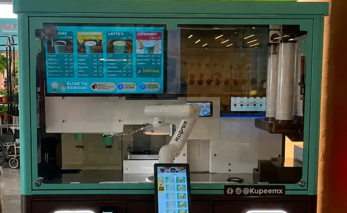 Llegaron a Monterrey los baristas robot, ¿cobrarán fuerza?