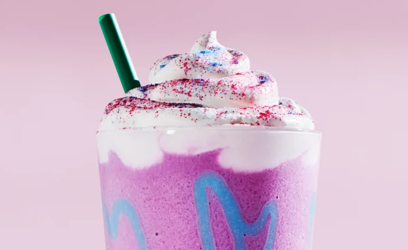 Regresará el 'Unicorn Frappucino', la icónica bebida de 2017, el 15 de agosto