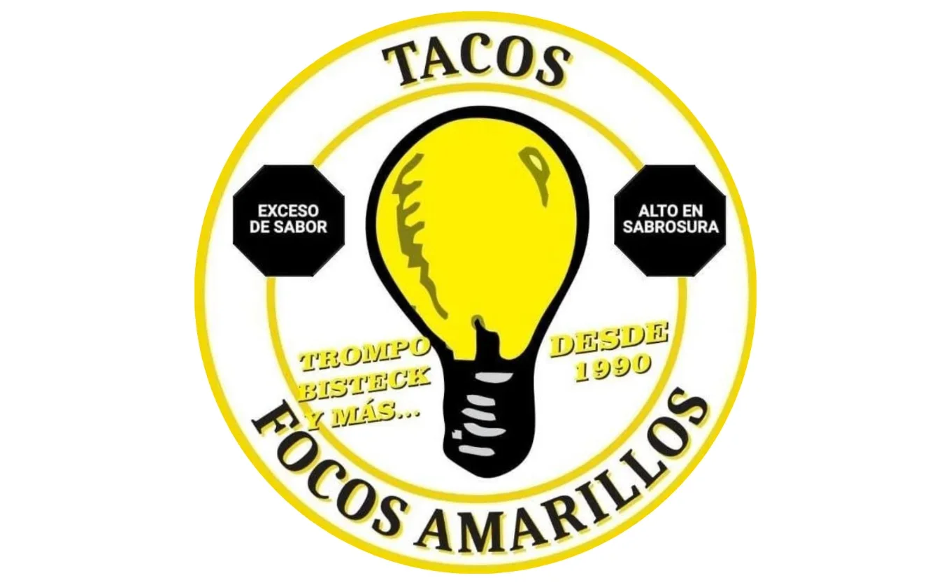 Taquerías icónicas. Focos Amarillos: desde 1990 en SPG, de trompo, arrachera y bistec, gran relación calidad precio y abiertos hasta las 4 a.mm el fin de semana