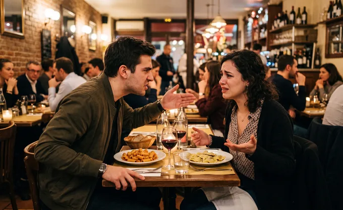 En pareja procura en público no pelear — Gastronomía en Monterrey, Nuevo León