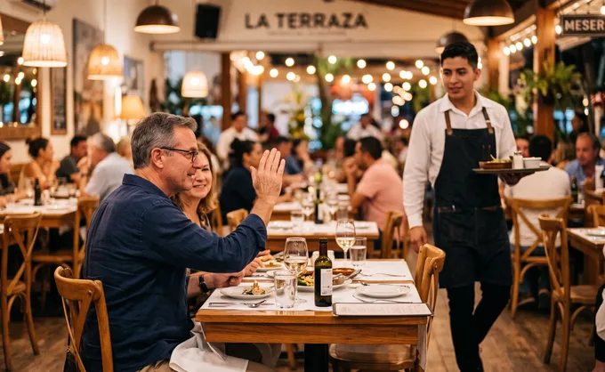 Llamar al mesero con respeto — Gastronomía en Monterrey, Nuevo León