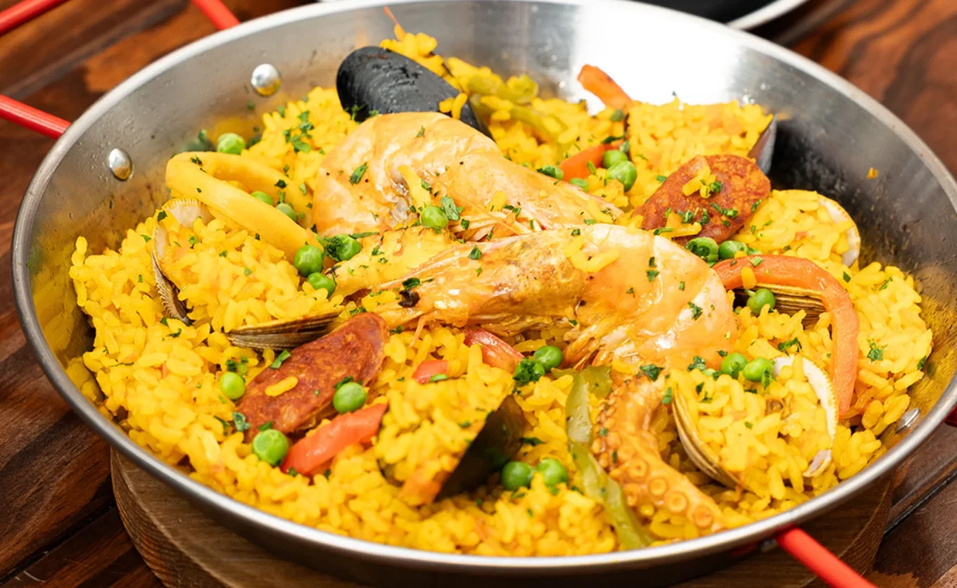 Las mejores paellas para maridar con vino en SPG