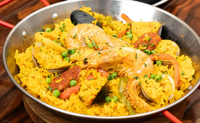Las mejores paellas para maridar con vino en SPG