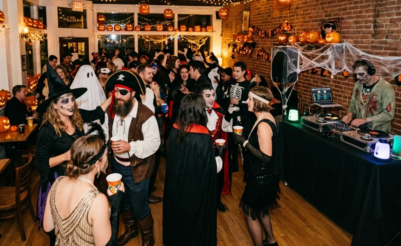 ¿Será que los cafés le están ganando terreno a los antros? Coffee raves, fiestas temáticas y ahora también organizan noches de Halloween con concursos de disfraces — Gastronomía en Monterrey, Nuevo León