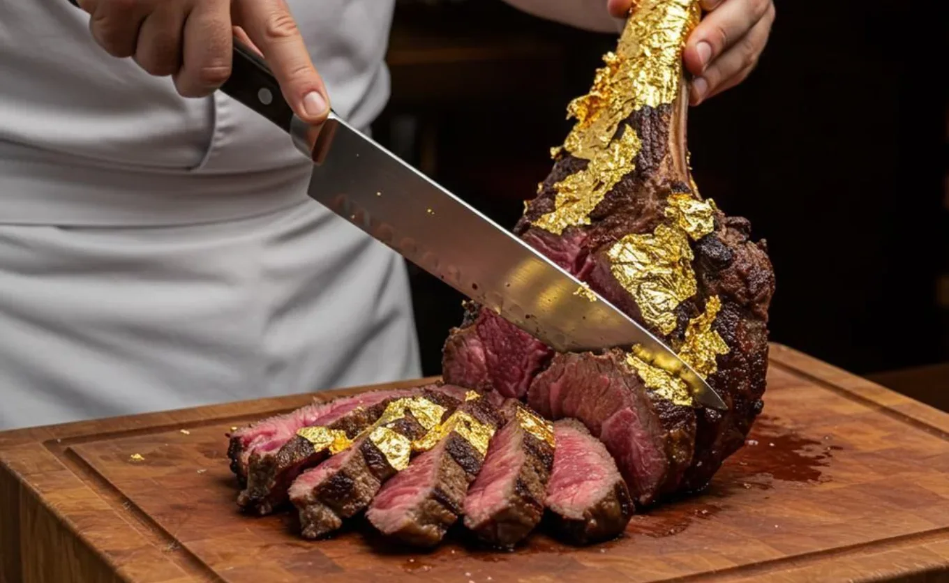 ¿Por qué agregamos oro, brillantina y chispitas a la comida si casi no aportan sabor? Parece que continuamente buscamos transformar la cocina en un espectáculo