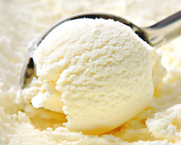 helado de vainilla