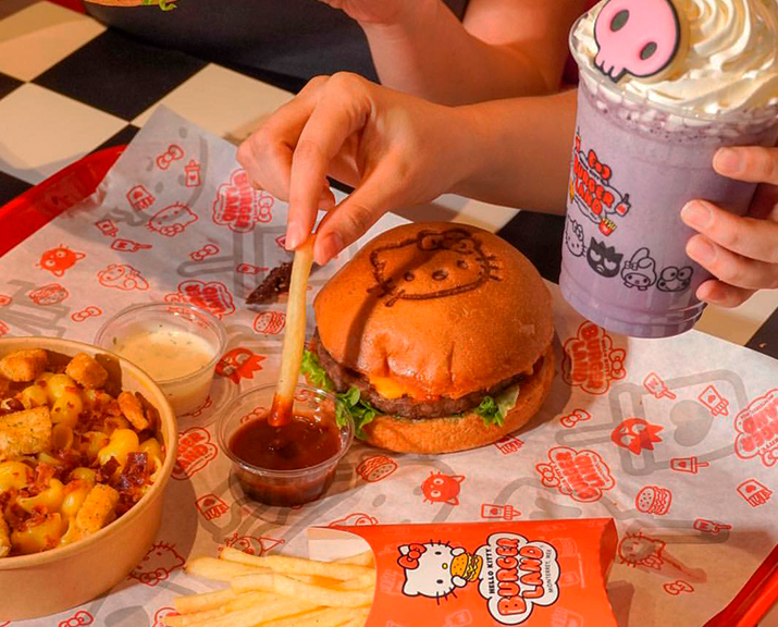hello kitty burgerland